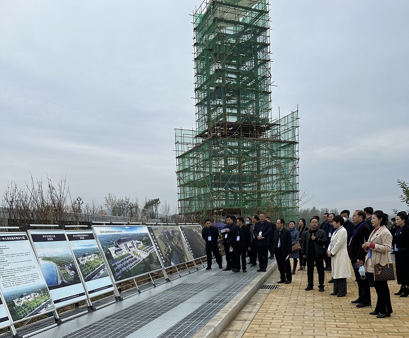 西鄉縣政協委員一行視察西鄉縣文旅場館建設PPP項目